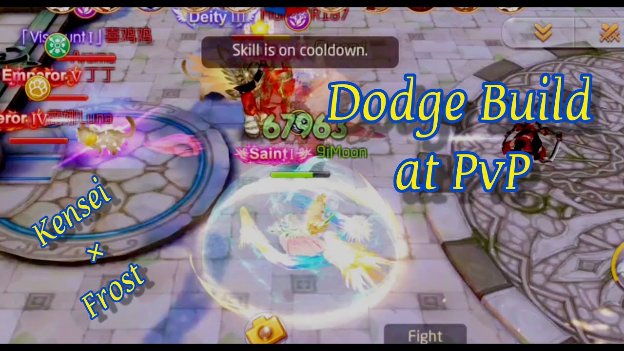 PvP mode (kensei & frost) Dodge Build | ToW / Laplace M