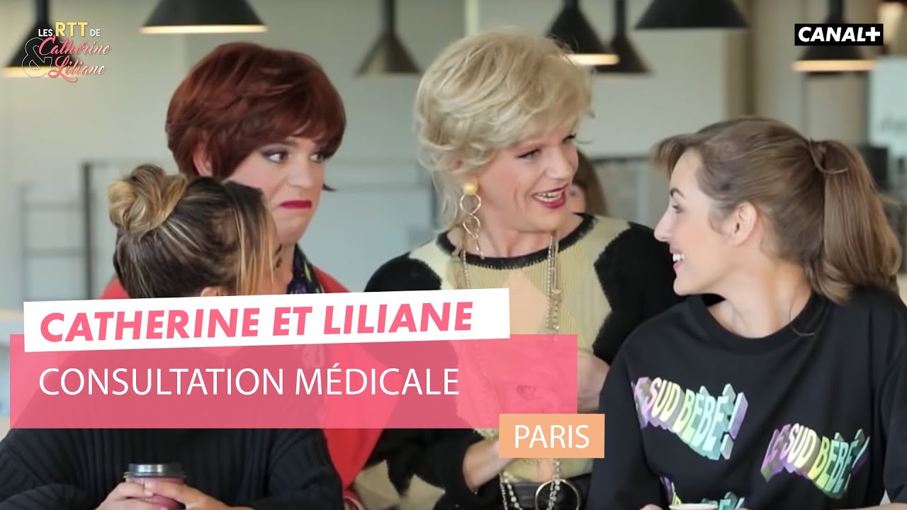 Consultation m&eacute;dicale avec Louise Bourgoin et Alice Bela&iuml;di - Catherine et Liliane - CANAL+