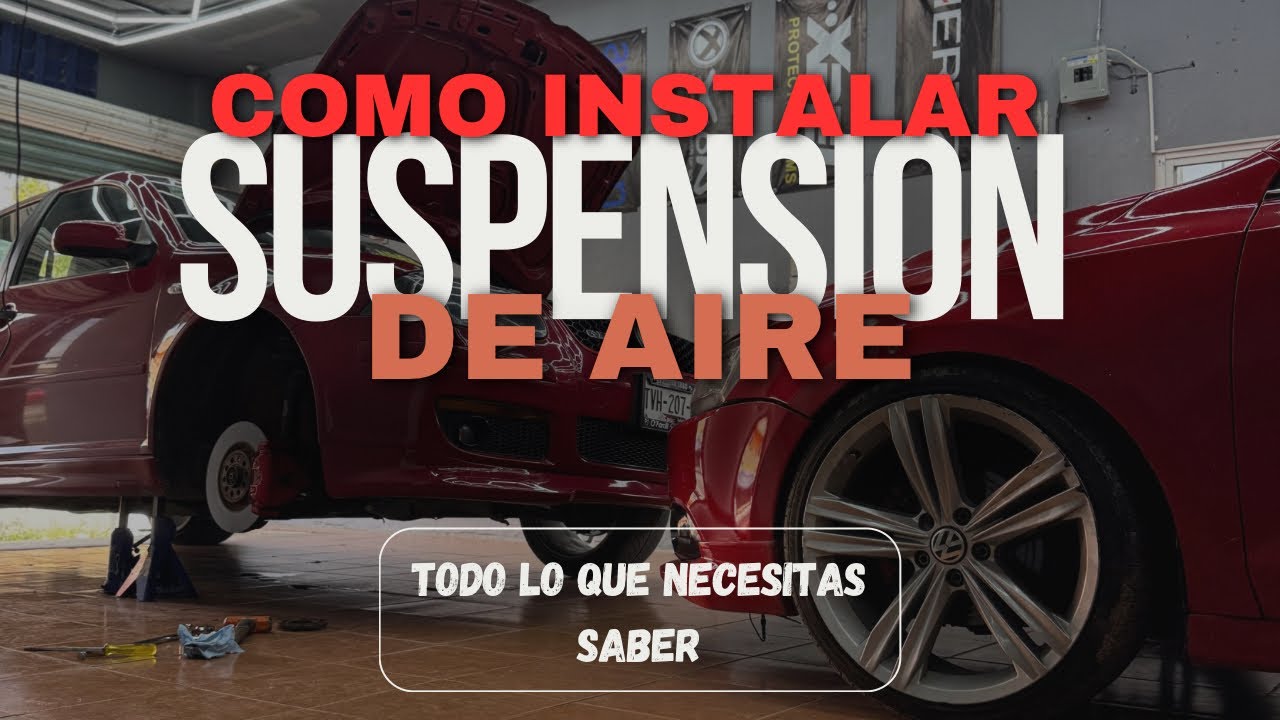 Como instalar Suspension de aire en Jetta GLI | Tutorial