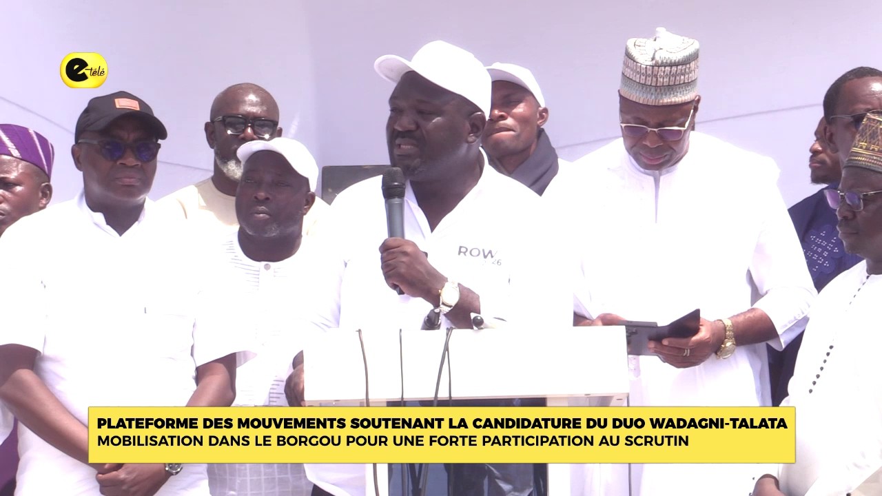 Plateforme des mouvements soutenant la candidature du duo WADAGNI-TALATA