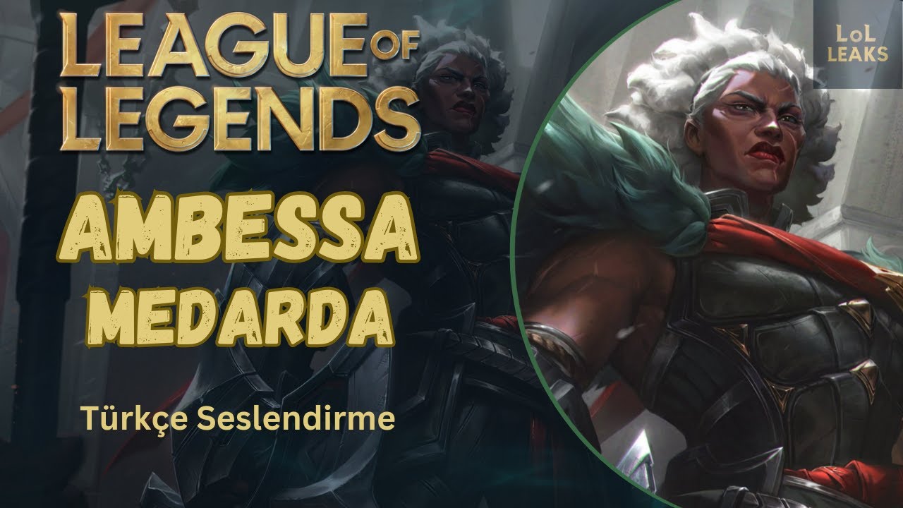 League Of Legends │ Ambessa Medarda Türkçe Replikleri