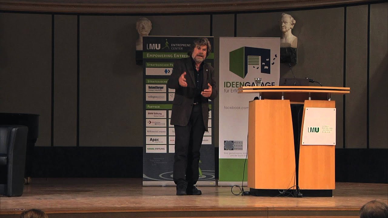 Reinhold Messner bei 