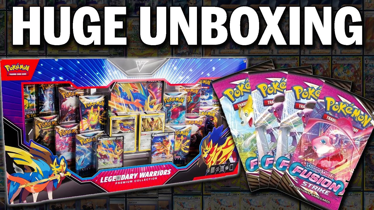 Unboxing Pokemon's BIGGEST Premium Box EVER! - (Pokémon Legendary Warriors Collection)