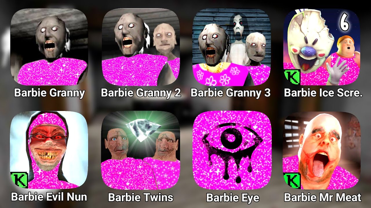 All New Barbie Mods || Barbie Granny | Barbie Mr Meat | Barbie Granny 2 | Barbie Mods | Barbie Doll
