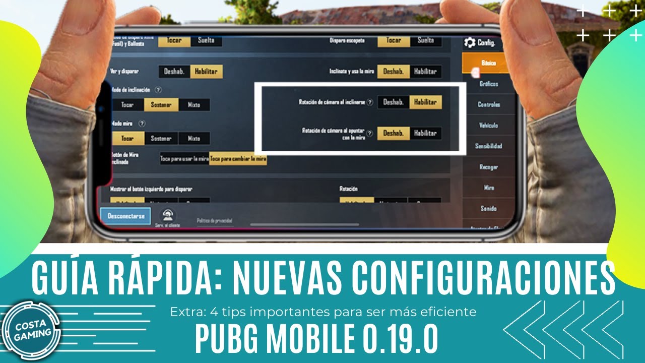 4 Tips en tus Configuraciones y Controles  | Guía Rápida #1 |