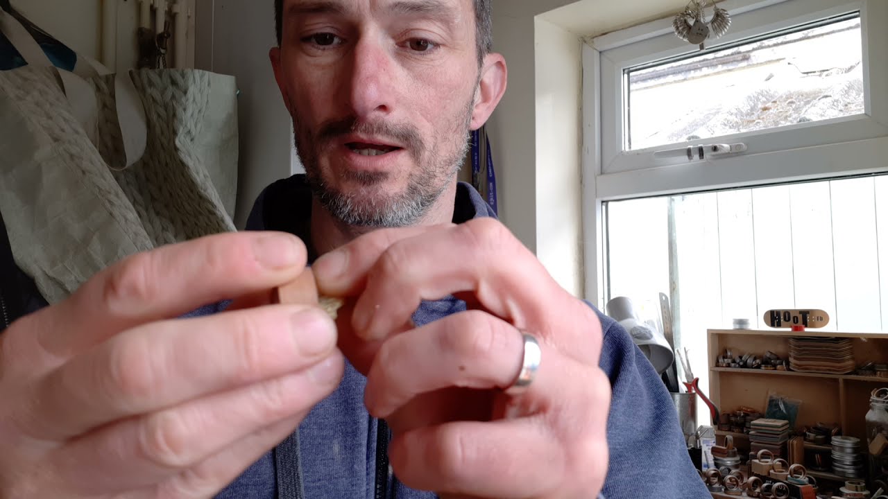 Veneer tips for bentwood rings