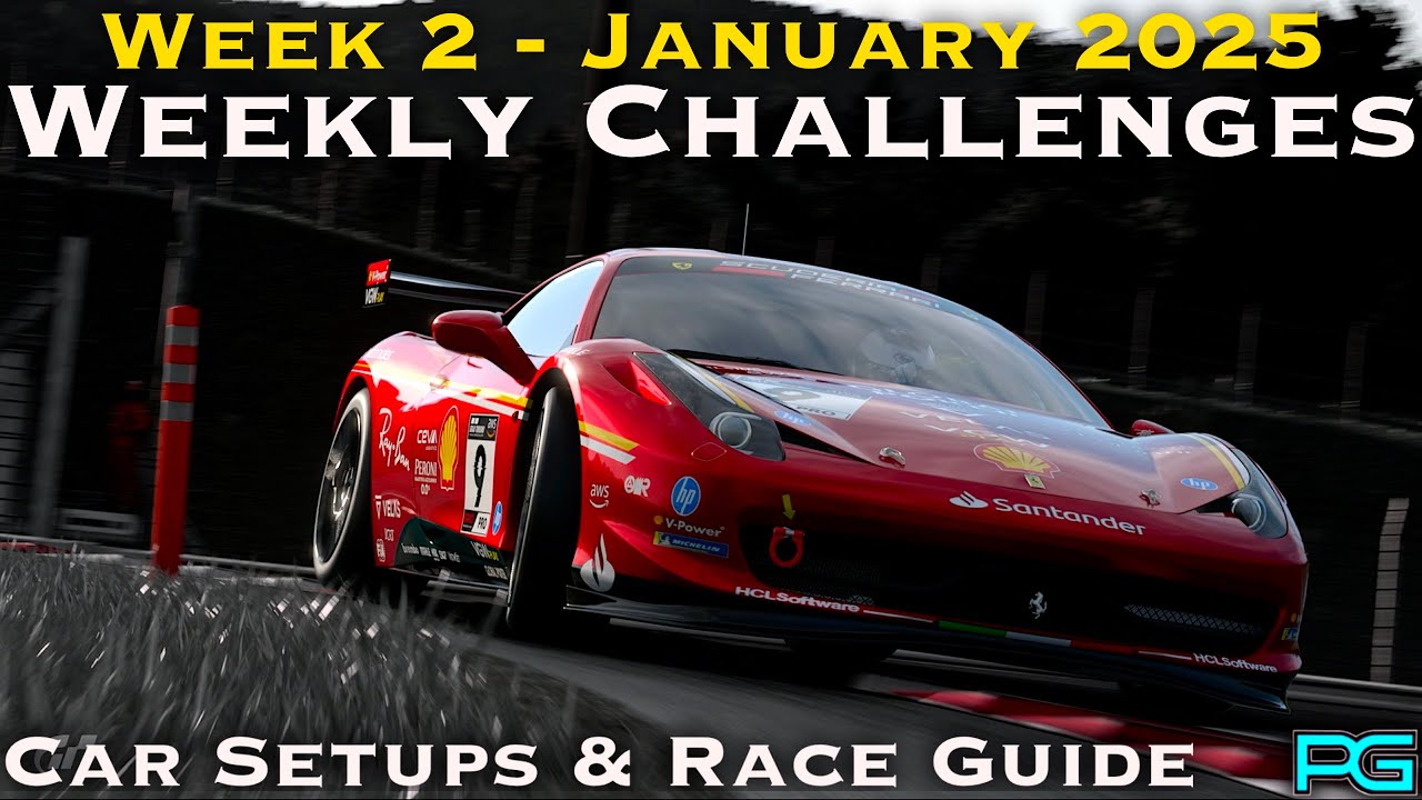 Gran Turismo 7 - Weekly Challenges Guide - January Week 2 2025