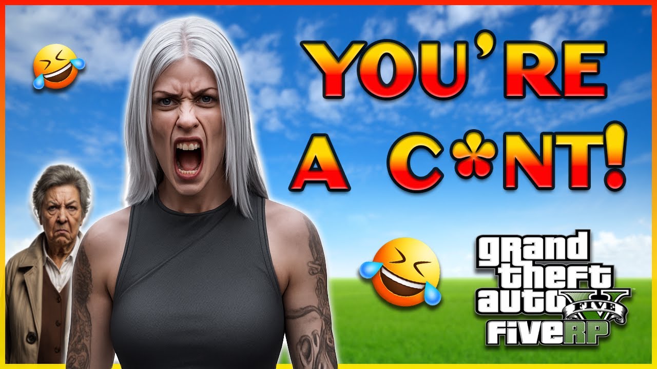 Троллинг стриптизерши в облике старушки в GTA RP