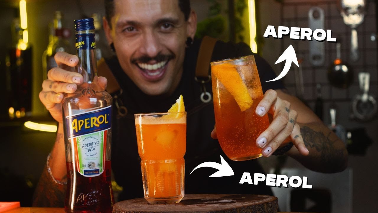 2 DRINKS COM APEROL QUE VOCÊ AINDA NÃO PROVOU!