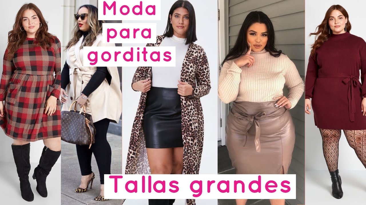 MODA INVIERNO PARA CHICAS GORDITAS/TALLAS GRANDES/CURVI /TENDENCIAS 2022