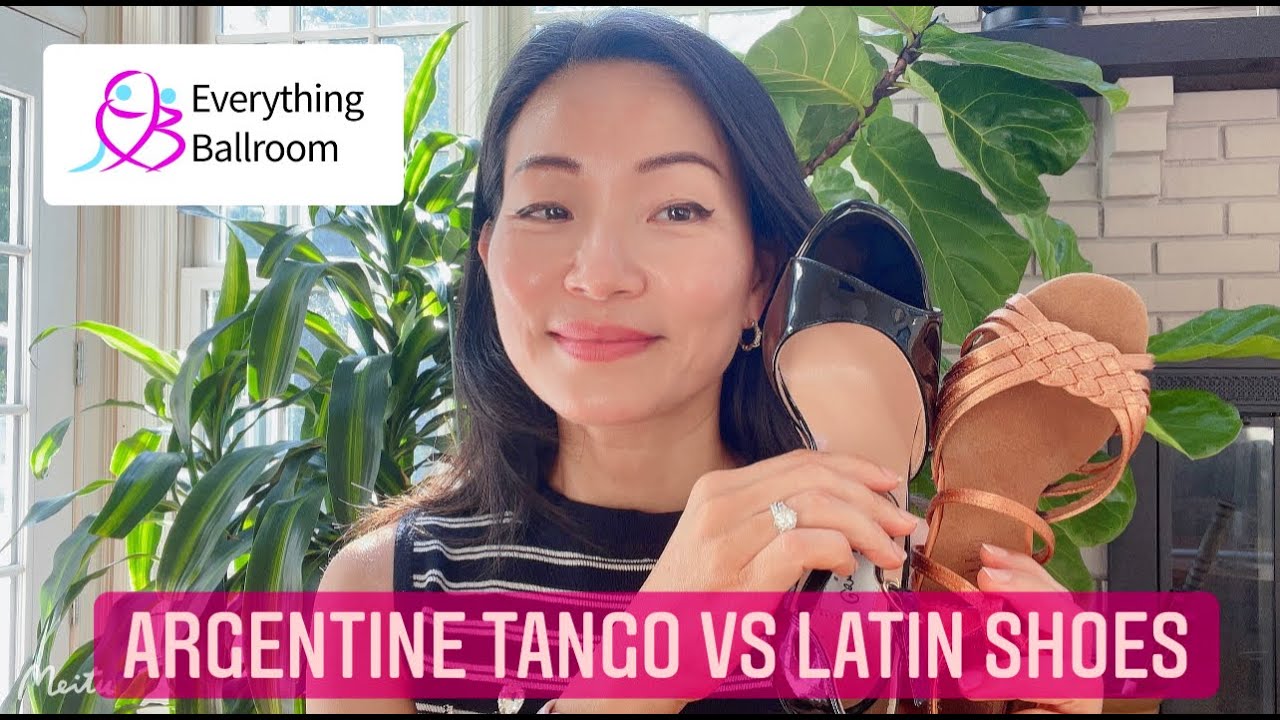 Differences between Argentine Tango vs Latin Shoes