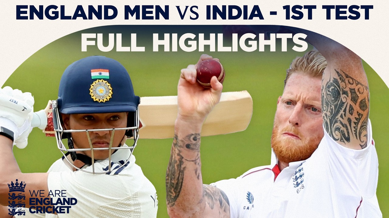 Headingley Thriller! | England Men v India | Extended 1st Test highlights
