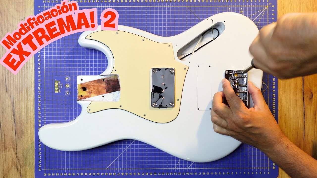 Cap. 2 - PINTURA + MONTAJE (Sonido HUMBUCKER en un JAZZ BASS)