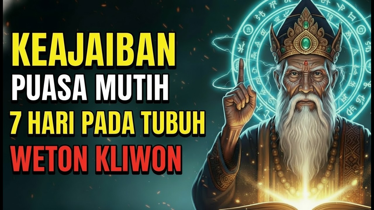 WETON KLIWON Puasa Mutih 7 Hari Efek Mengejutkan