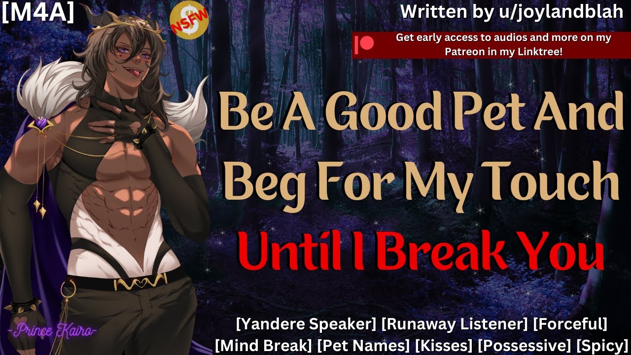 [M4A] Yandere Witch Makes You Beg [Yandere] [Forceful] [Mind Break] [Kisses] [Possessive] [Spicy]