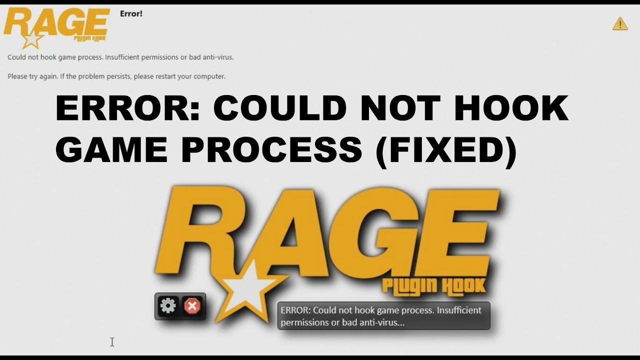 RagePluginHook (Could not hook game process) FIXED!