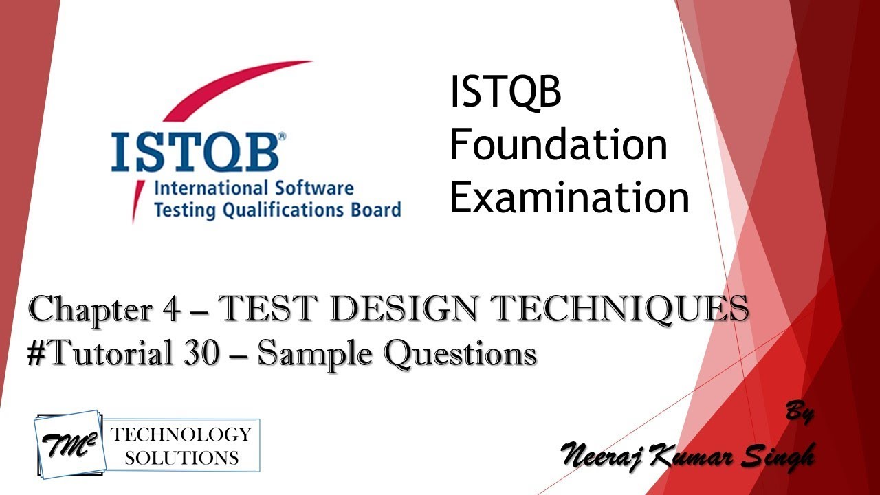ISTQB Foundation Level Certification 2011 | Chapter 4 - Sample Questions