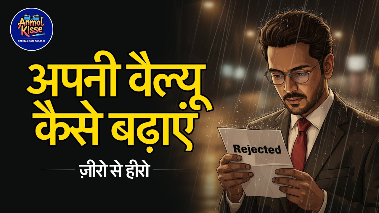 7 Rejections Ke Baad Badli Zindagi | Ek Kahani Jo Zindagi Badal De | खुद की वैल्यू कैसे बढ़ाएं