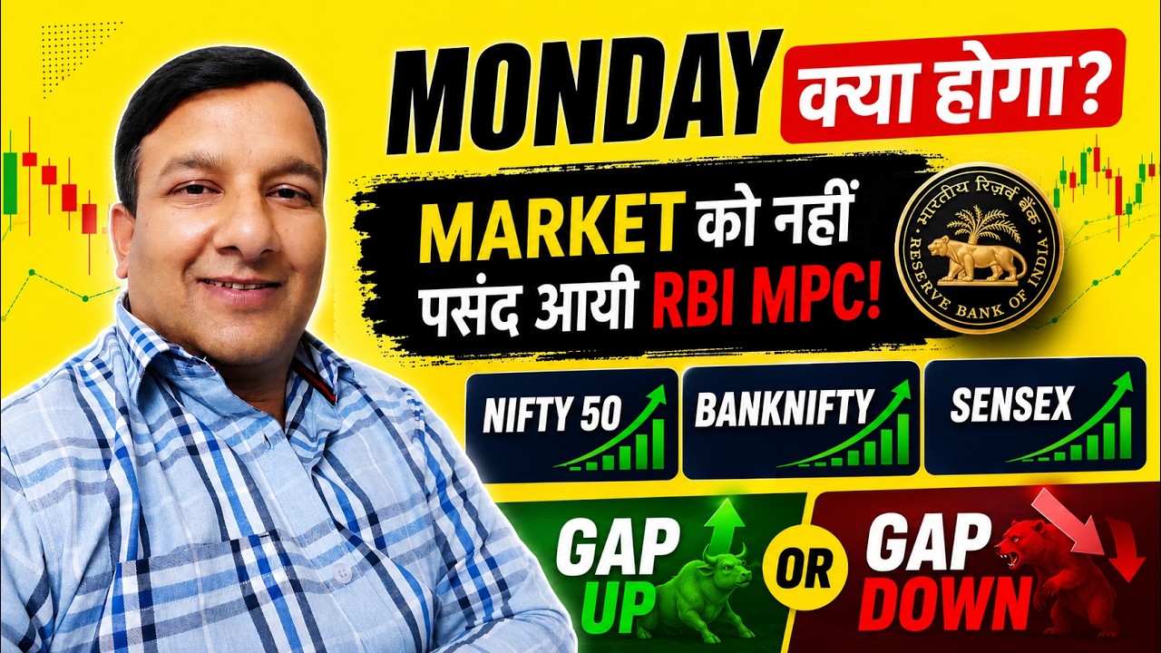 SENSEX TOMORROW NIFTY BANKNIFTY PREDICTION ANALYSIS FINNIFTY MIDCAP MONDAY 08 JUNE GAP UP/ GAP DOWN
