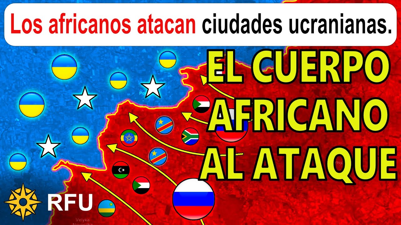 13 Ene: El ejército RUSO despliega masivamente SOLDADOS AFRICANOS.