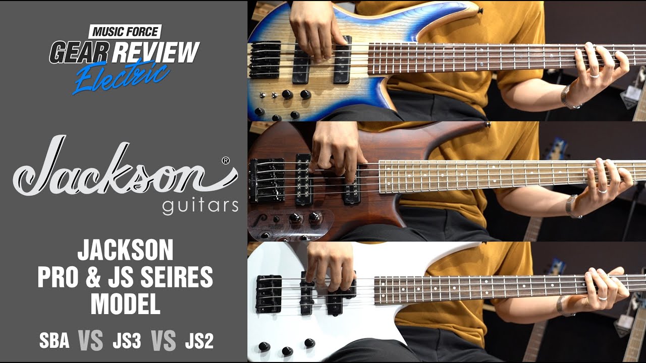 Jackson Pro & JS Series SBA VS JS3 VS JS2 Bass Review (No Talking)