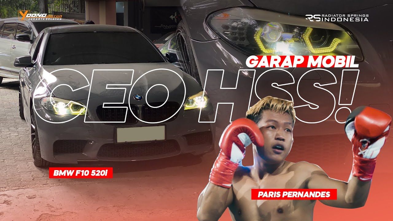 UPGRADE HEADLAMP BMW F10 PARIS PERNANDES - KONSEP ROY RICARDO, JADI LEBIH MODERN!