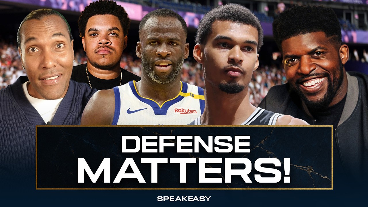 Реакция Speakeasy на защиту Дреймондом Грином титула MVP от команды Уэмби