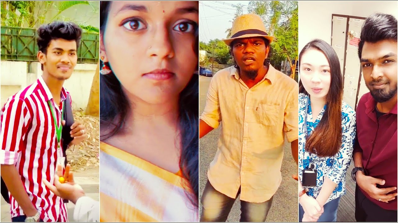 😂வயிறு குலுங்க சிரிக்க வைக்கும் Tamil Dubsmash Comedy Collections | Latest Trending Tiktok #Comedy