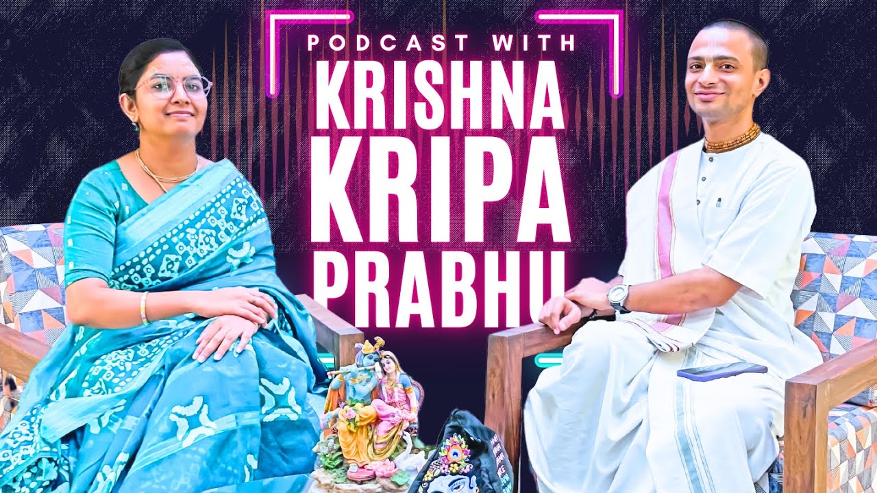 A Monk's Journey in the Digital Age| Podcast with Krishna Kripa Prabhu   @HareKrishnaSanga