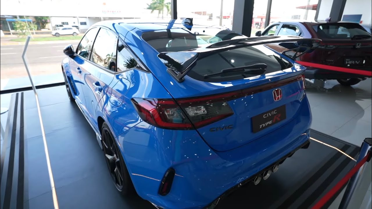 FUI VER O NOVO CIVIC TYPE R