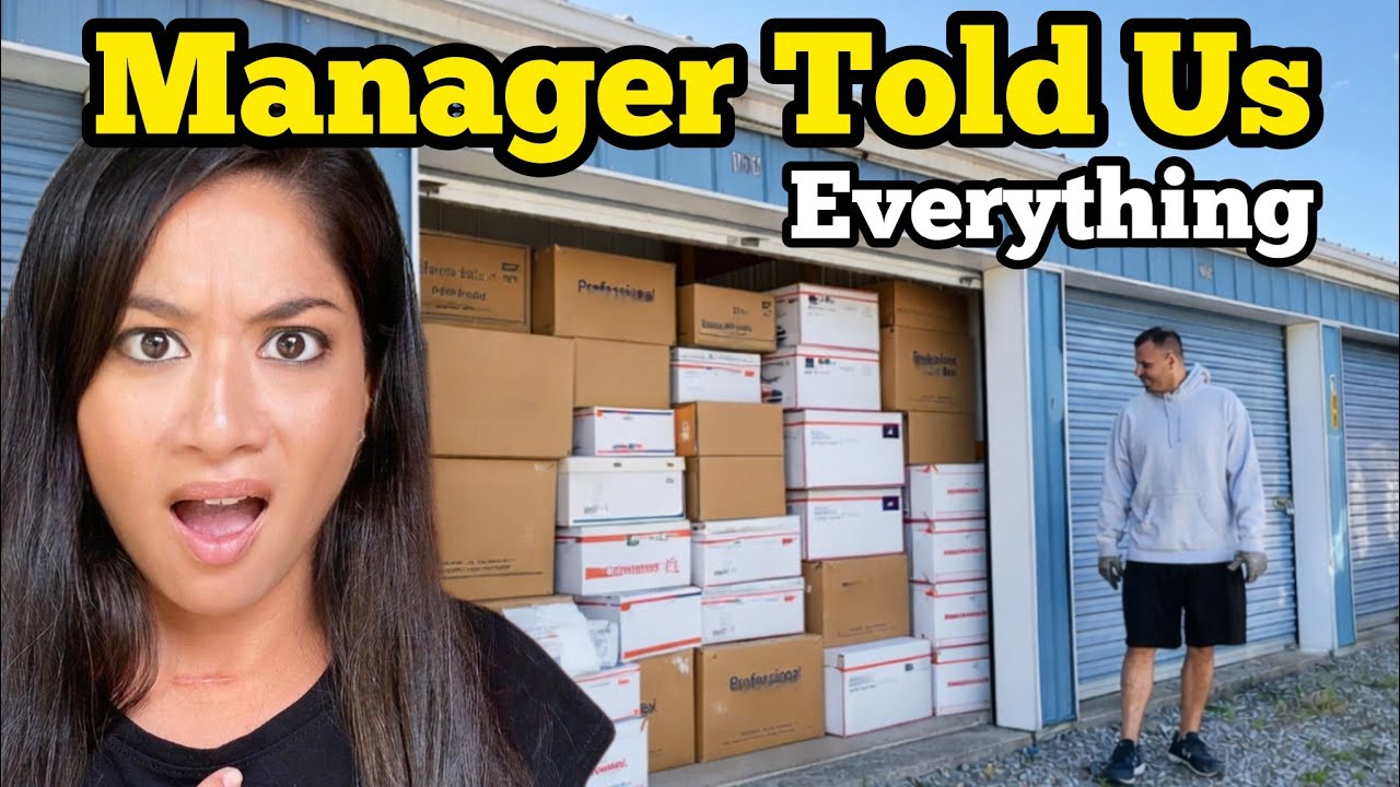 MANAGER TOLD US ABOUT PREVIOUS OWNER OF STORAGE UNIT
