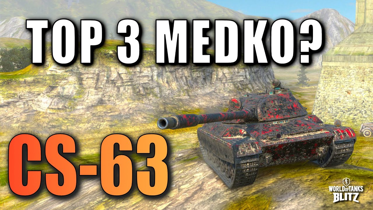 CS-63 v akci! Je to nové top medko ve WoT Blitz?🔥