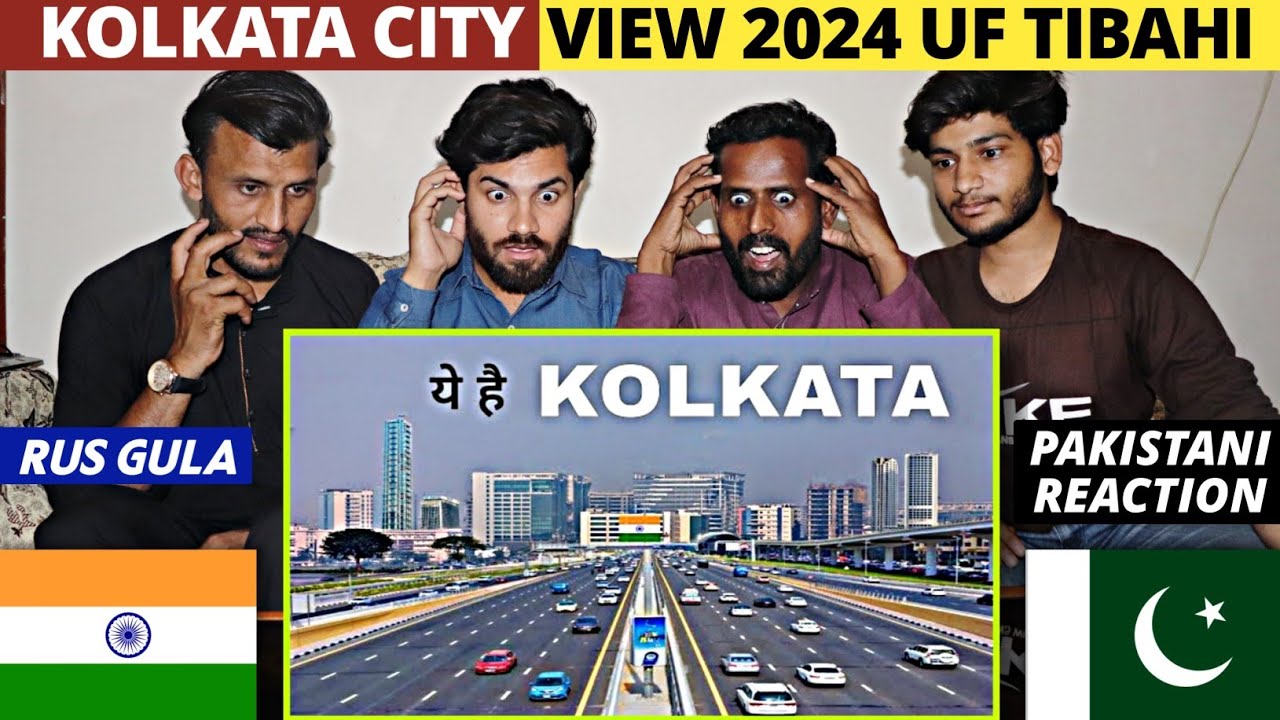Kolkata City View 2024 - Street Food Rus Gula - Реакция Пакистана - Шан Раджпут