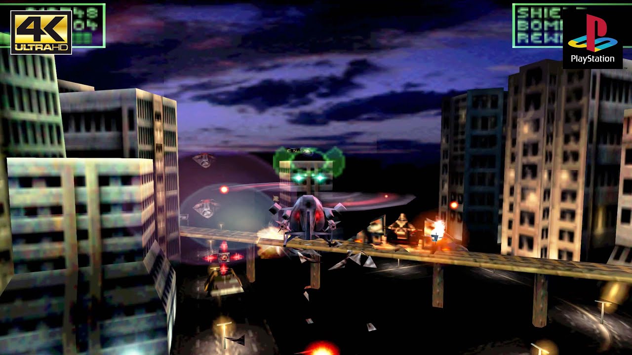 Viper - Gameplay PSX / PS1 / PGXP / Widescreen 4k 2160p (DuckStation)
