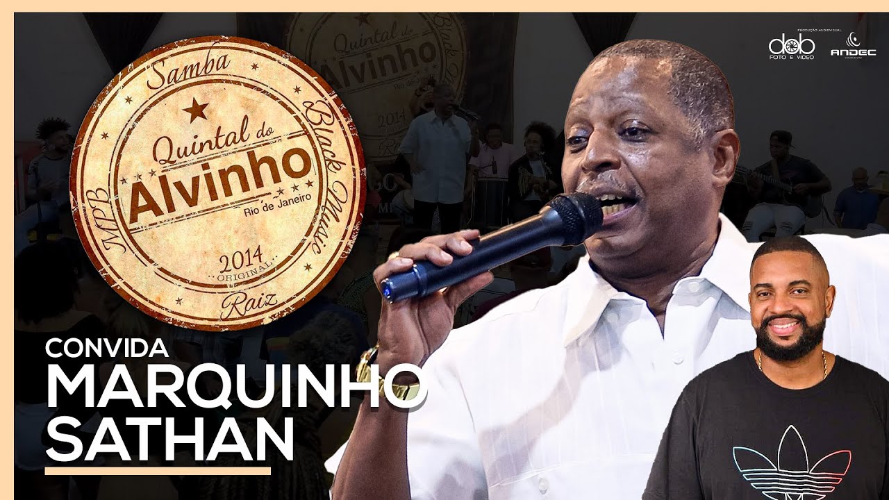 Marquinho Sathan ao vivo no Quintal do Alvinho com o Grupo Filosofia