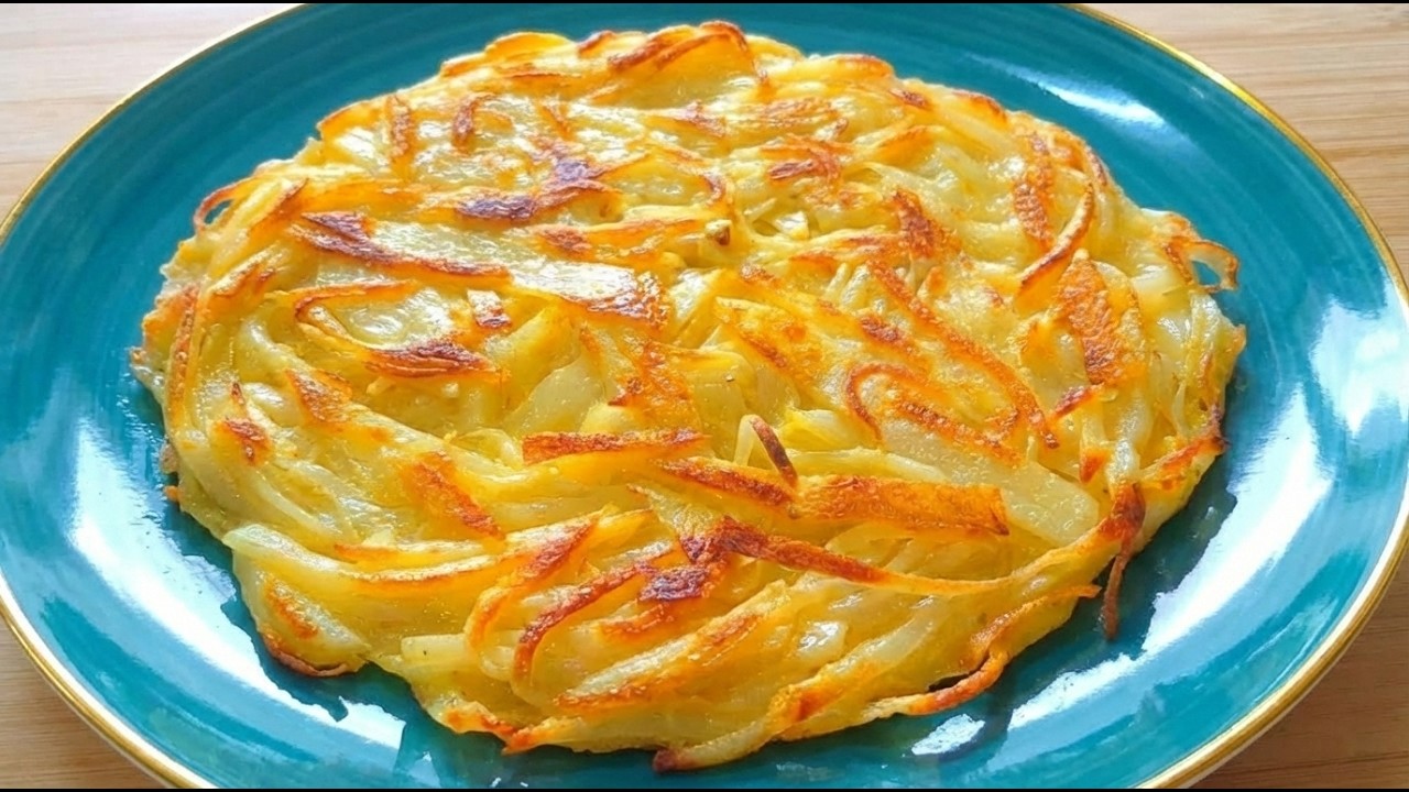 One potato and one egg! Quick Recipe Perfect For Breakfast in just 5 minutes.