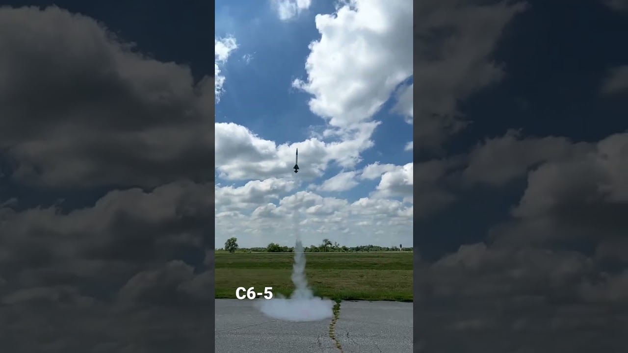 Estes Rocket Launch C6-5 motor