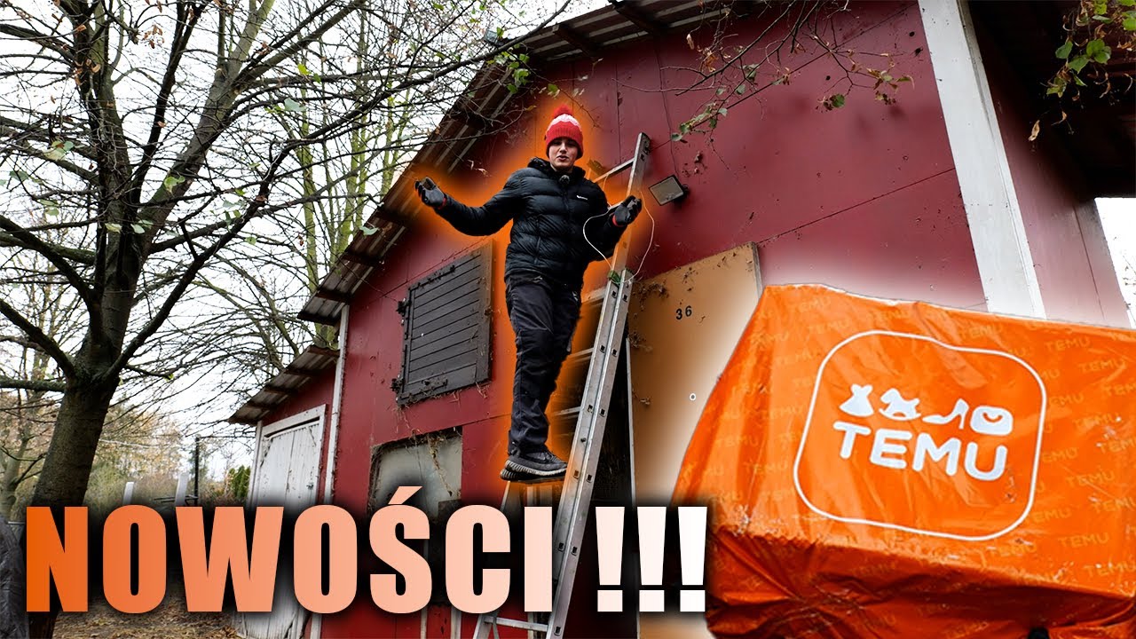 BUDOWA NOWEGO WYBIEGU - Unboxing i test produkt&oacute;w z Temu / Recenzja w codziennym użytkowaniu⚒️