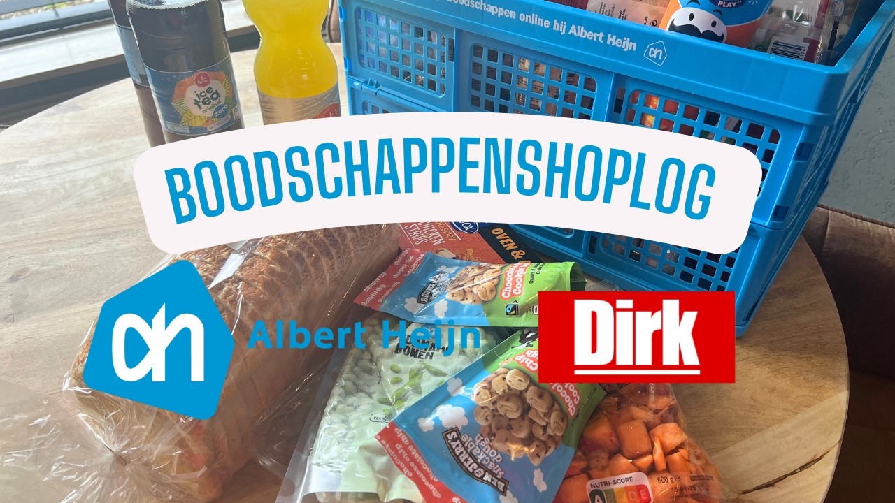 BOODSCHAPPEN SHOPLOG DIRK & ALBERT HEIJN 🛒 ✨