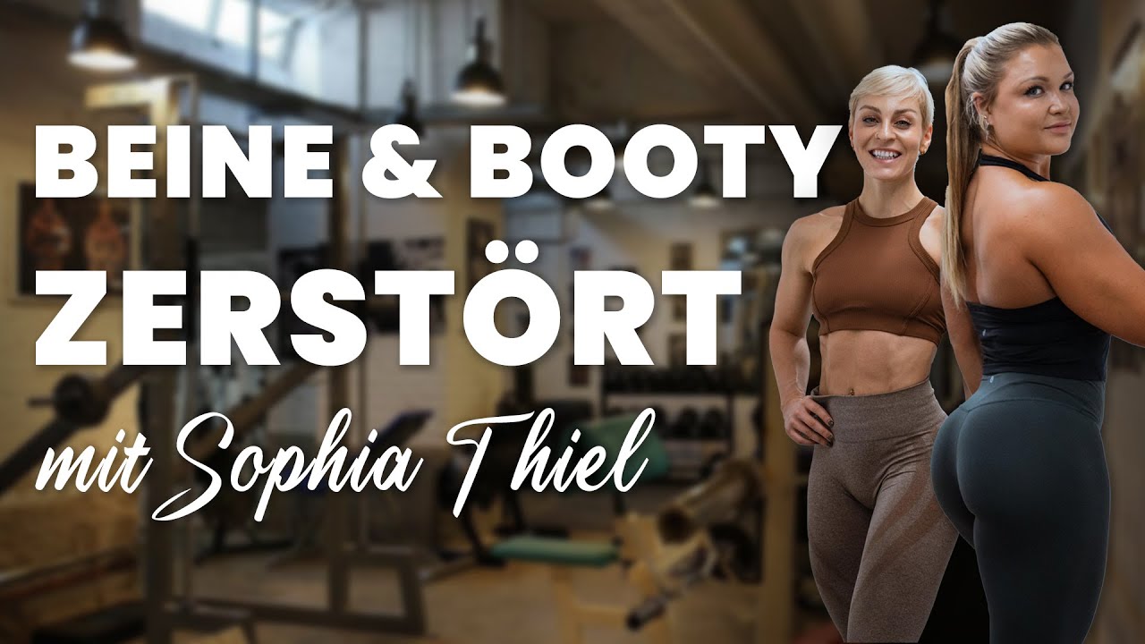 Hartes Beintraining mit Sophia Thiel X KayKay | Bein + Po Muskelkater 4 Tage