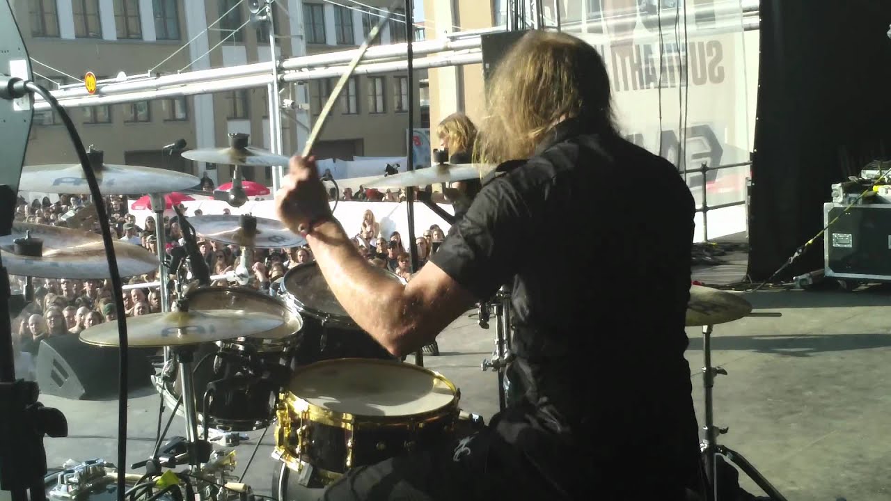 Pearl Artist Kai Hahto/Wintersun Drum Cam Tuska 2011 - The Way Of The Fire