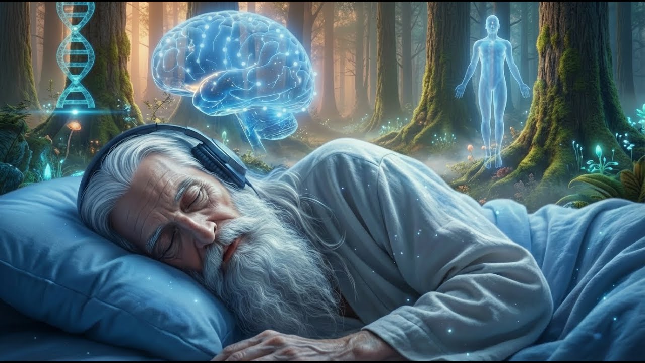432Hz · 417Hz · 963Hz | Sacred Sleep Ambient – Calm the Mind, Stop Overthinking & Sleep Gently