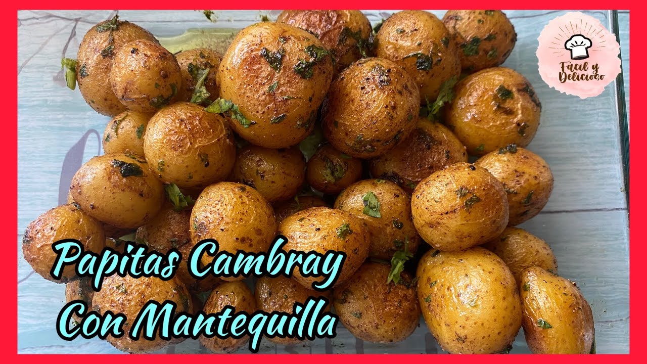 Como HACER Papitas Cambray con Mantequilla 🧈 Receta Facil / Como PREPARAR papas CAMBRAY #tureceta