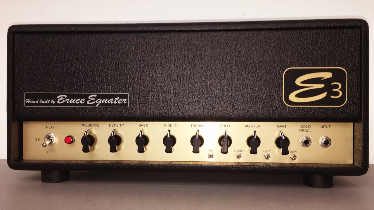 Bruce Egnater E3 Boutikit 50 Demo (Sammy Boller)