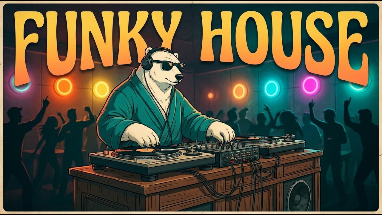House & Chill @Polar Bear Groove | Funky House | Laid-Back Vibes Mix | Cafe House Mix