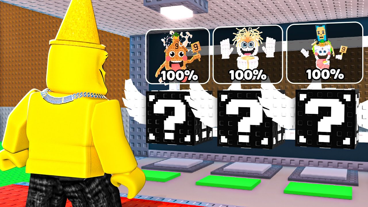 I Rigged A Lucky Block Race vs My Friend