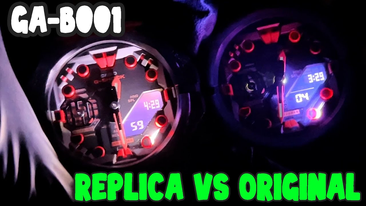 G-SHOCK GA-B001G-1A: ¿Cómo Identificar si es Original o Réplica? Guía Completa 2025