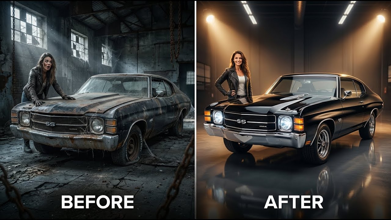 ASMR Car Restoration Full Rebuild of Chevrolet Chevelle SS 1971 | From Abandoned Scrap to Showroom