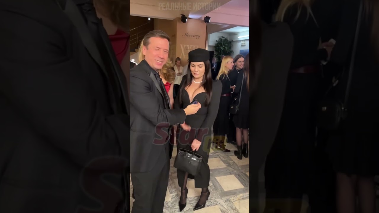Холостой Андрей Мерзликин не скучал на премии "Золотой орёл"