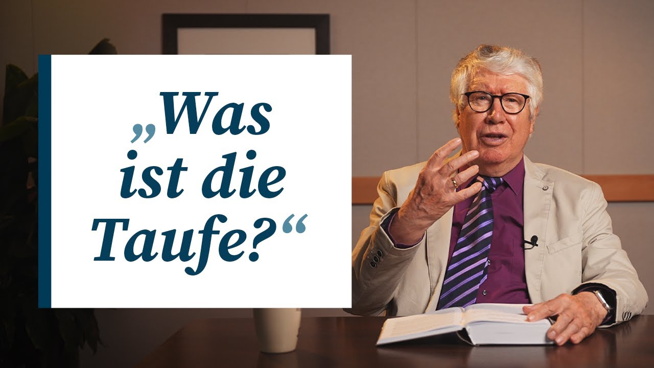 Ein jeder von euch lasse sich taufen | Andacht von Wolfgang Wegert